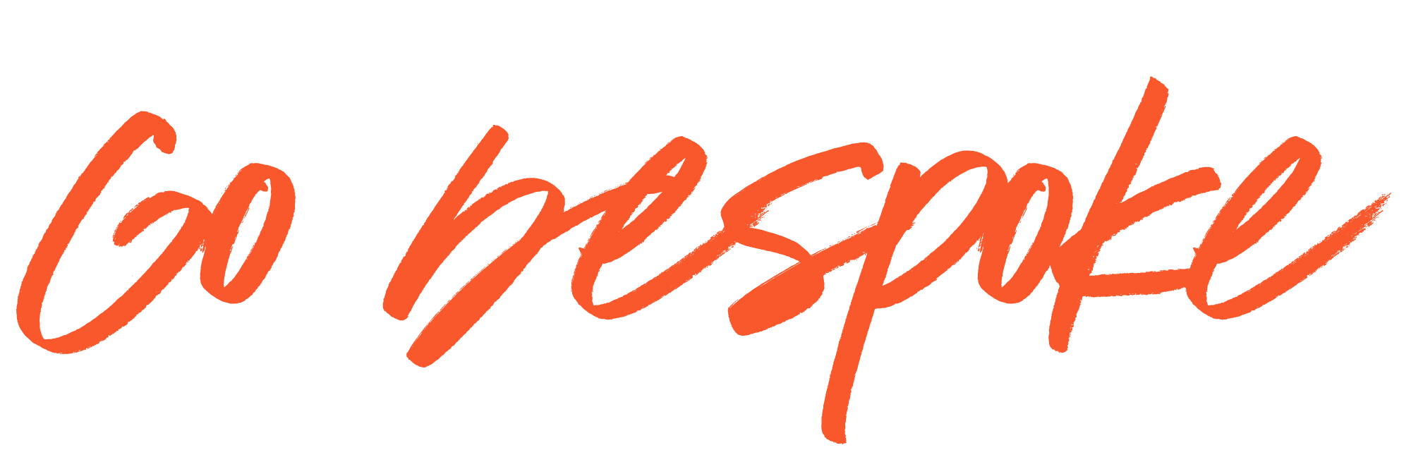 Created your own artwork? Go bespoke